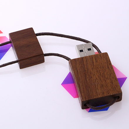 USB de madera personalizado
